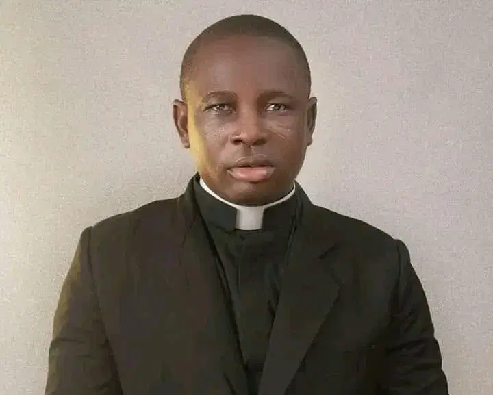 Reverend Father John Inalegwu Otache, the Catholic priest reportedly kidnapped in Benue