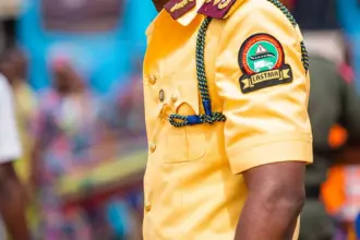 LASTMA traffic update on a multiple-vehicle accident at Kara Bridge