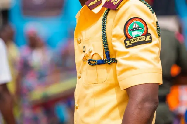 LASTMA traffic update on a multiple-vehicle accident at Kara Bridge