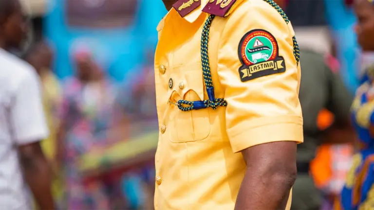 LASTMA traffic update on a multiple-vehicle accident at Kara Bridge