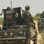 Nigerian troops during Operation Hadin Kai in the North-East