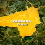 Nigerian troops conducting security operations in Zamfara State